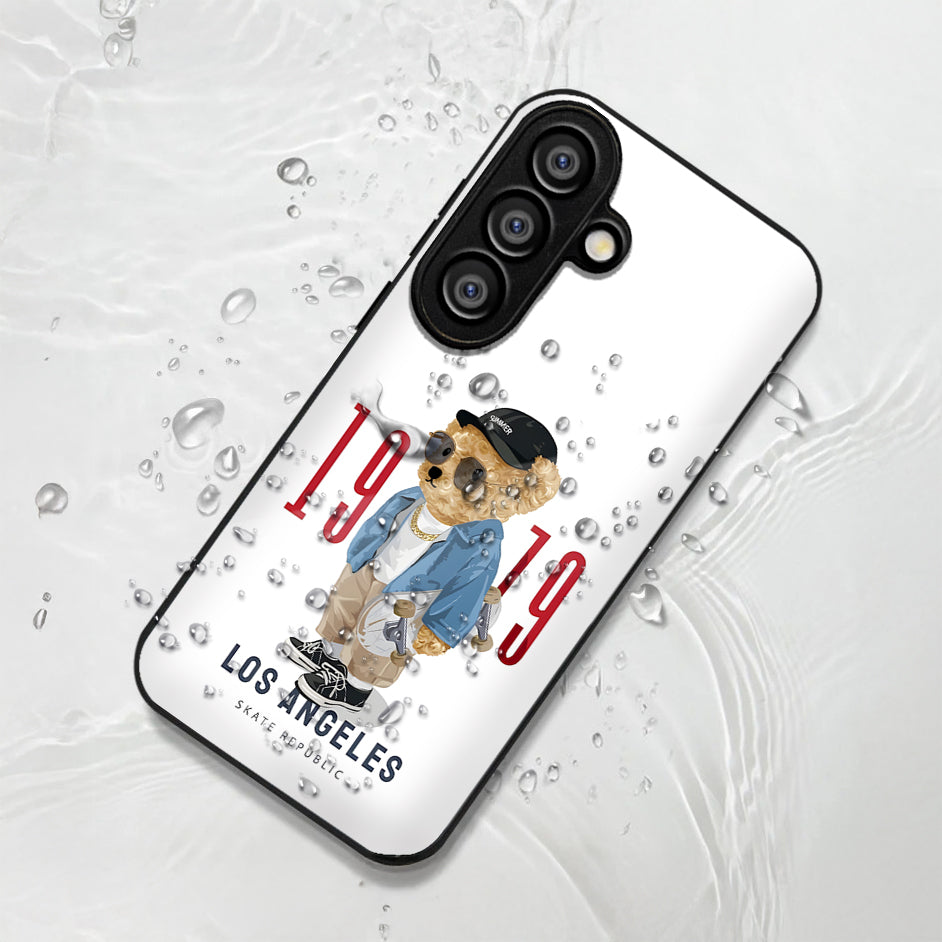 Samsung Galaxy A56 5G Premium Acrylic Shockproof Glass Back Case (Los Angeles)