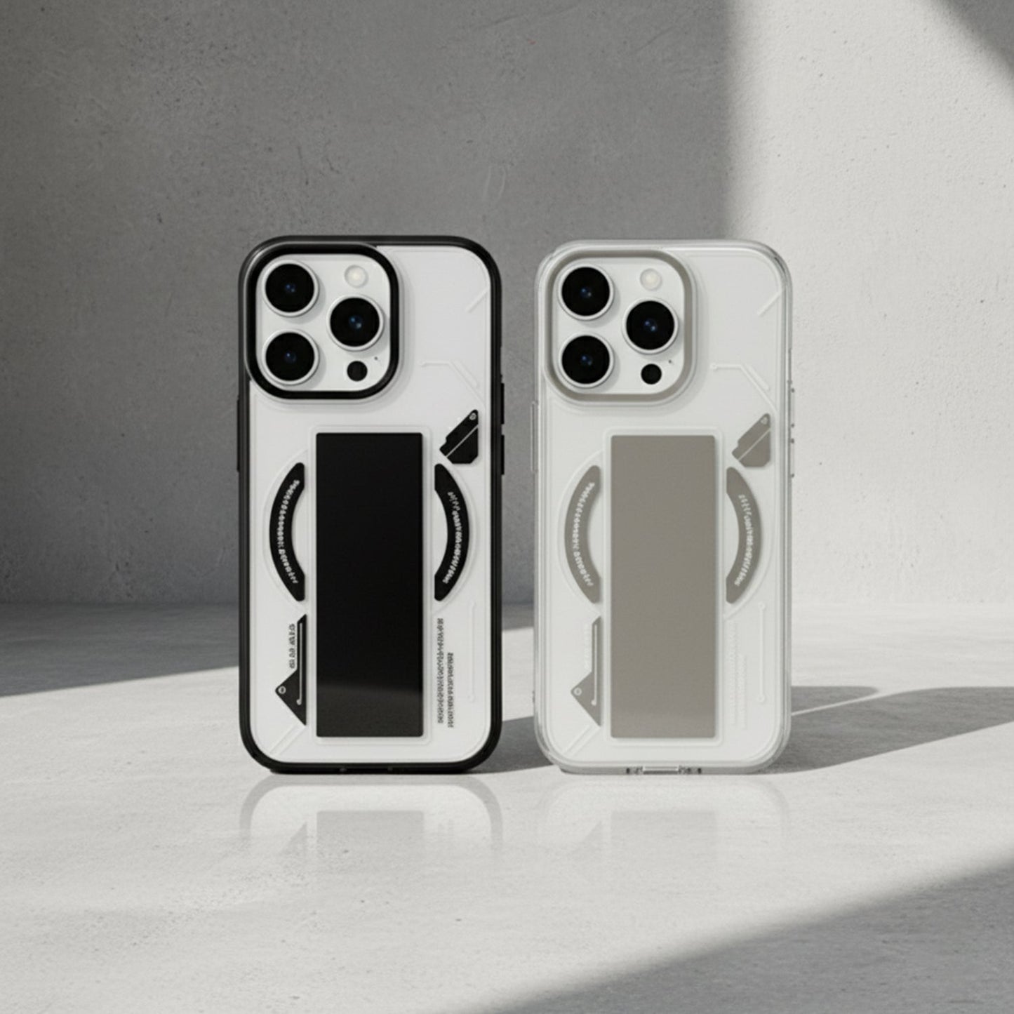 iPhone 16 Pro & 16 Pro Max Exquisite Stripe Stand Magsafe Case