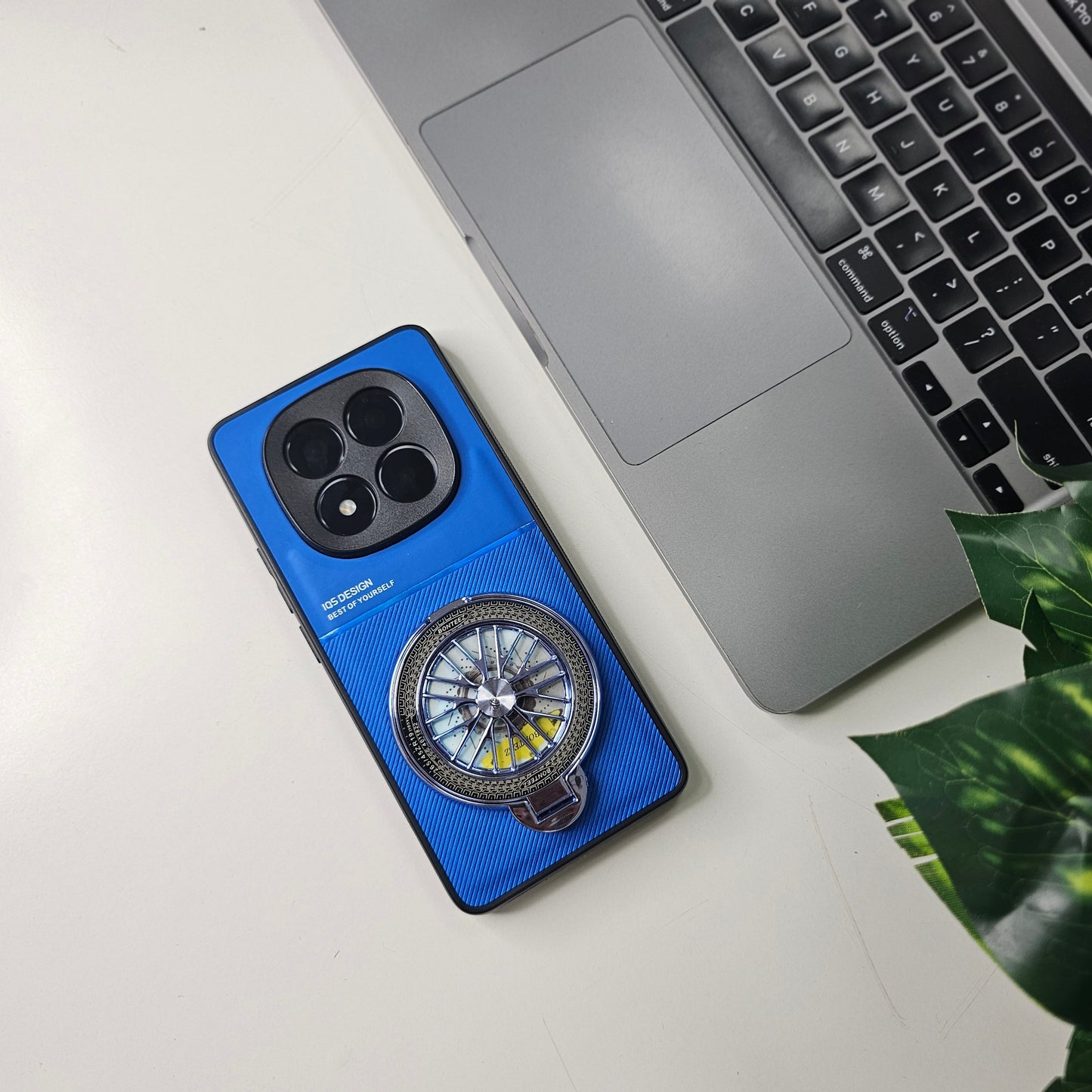 Redmi Note 14 Pro 5G Stress Buster Wheel Hybrid Shockproof Scratch Resistant Back Case