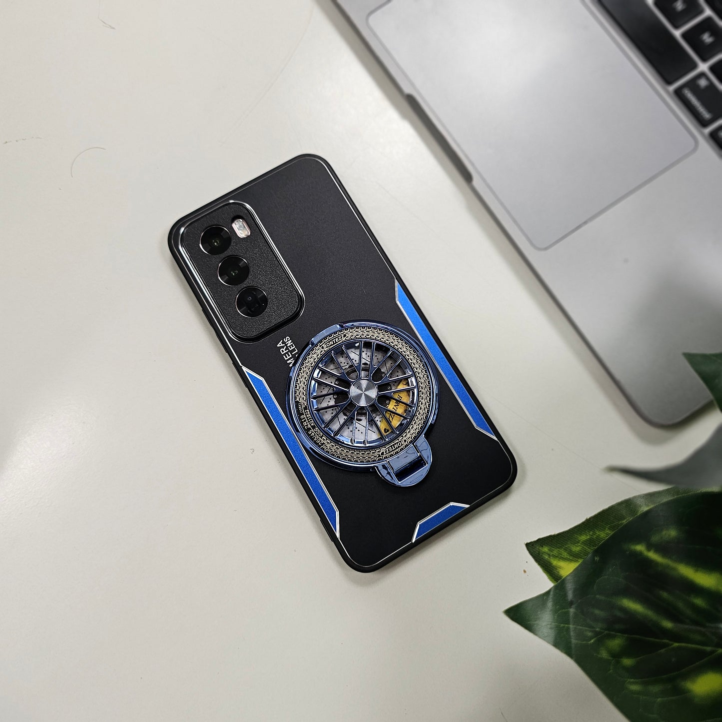 black Oppo Reno 12 5G cover