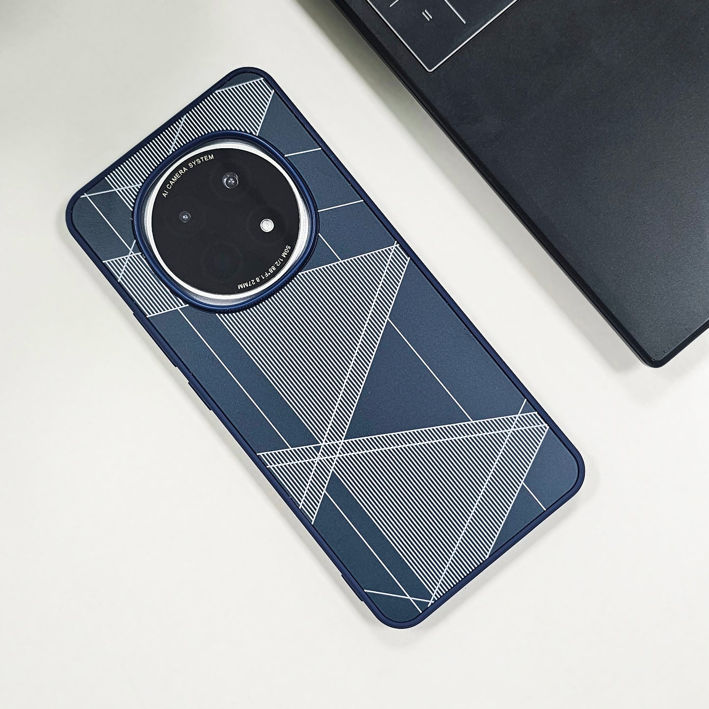 Oppo F29 Pro 5G Triangle Pattern Matte Back Shockproof Case