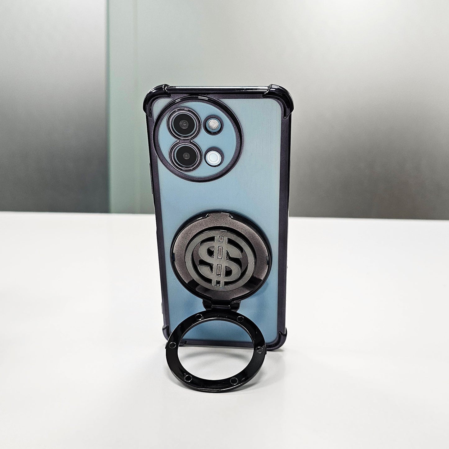 Vivo Y58 5G Four Corner Airbags 100% Original Astro Money Magnet Rotating Dollar Case