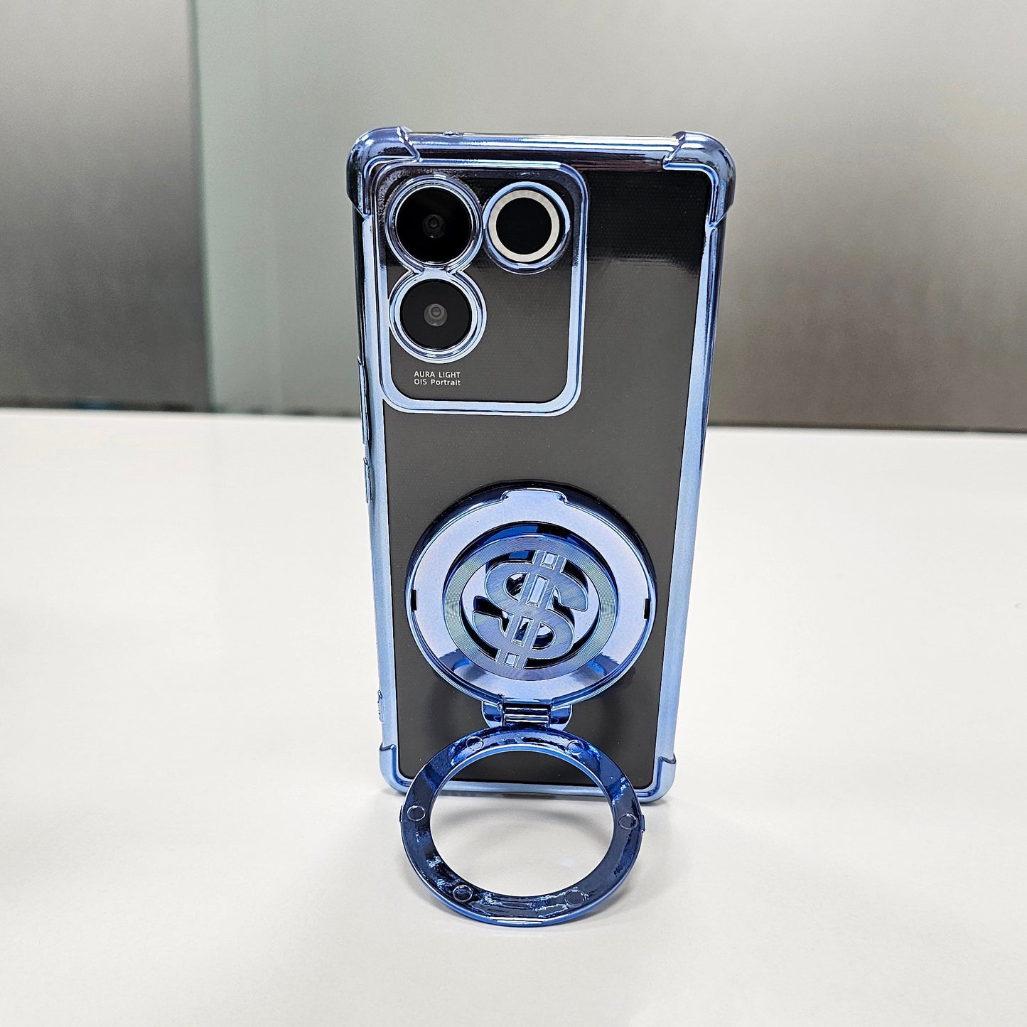 Vivo T2 Pro 5G Four Corner Airbags 100% Original Astro Money Magnet Rotating Dollar Case