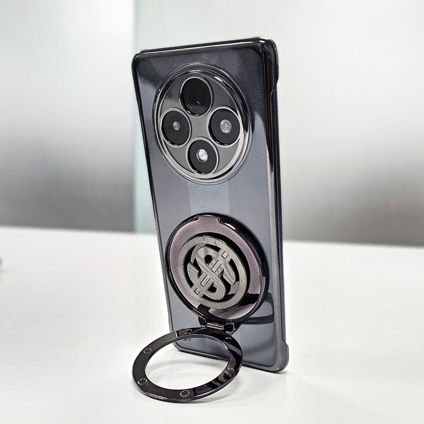 Oppo F27 Pro+ 5G Premium Frameless Rotating Dollar Case