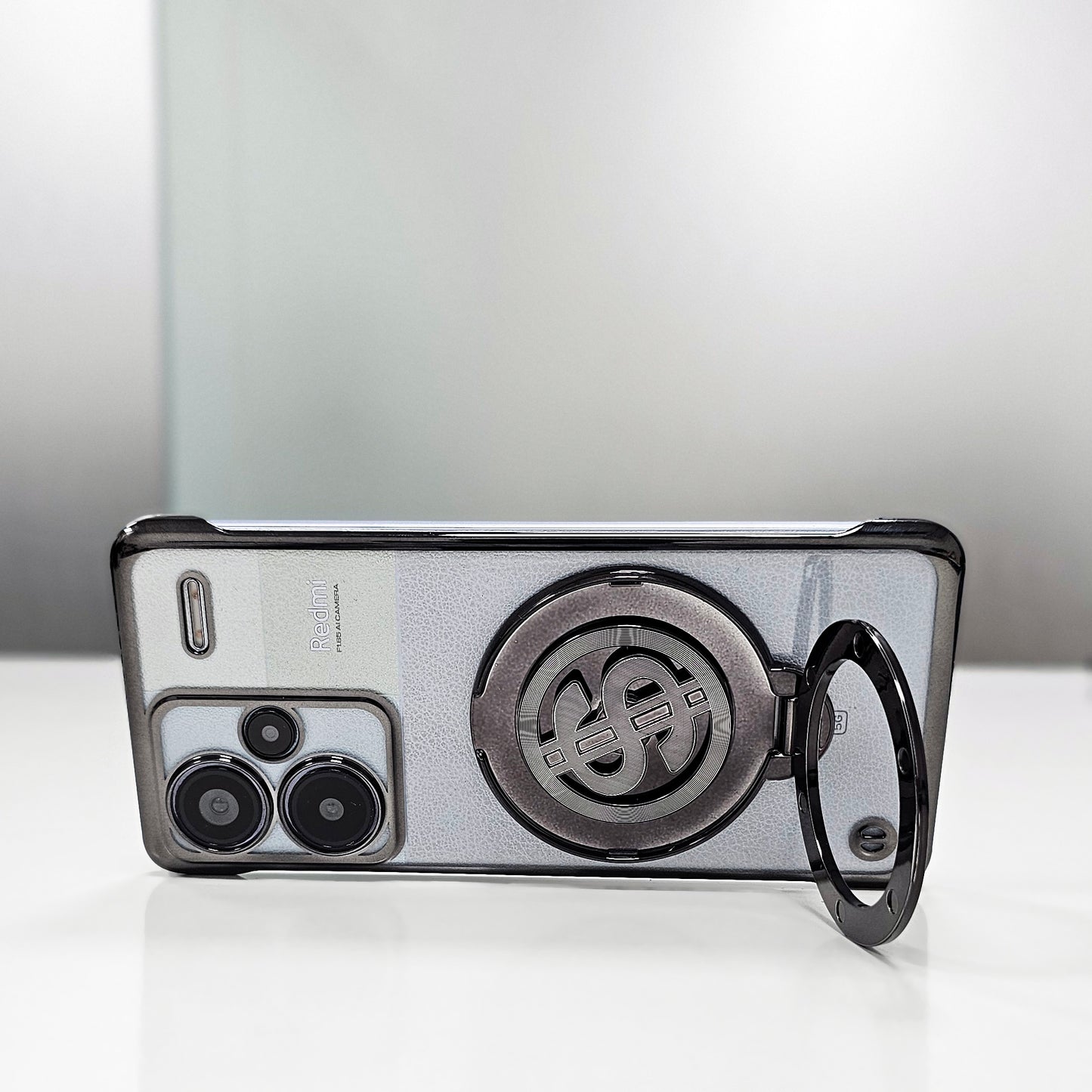 Redmi Note 13 Pro+ 5G Premium Frameless Rotating Dollar Case