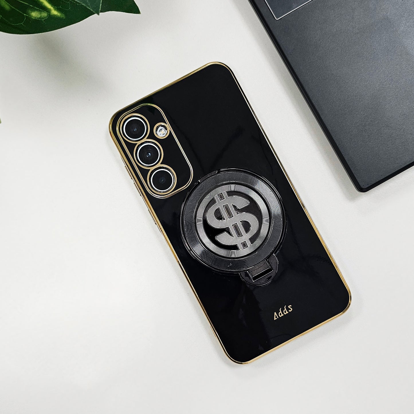 Samsung Galaxy A35 5G Luxury Silicone Money Magnet Rotating Dollar Case