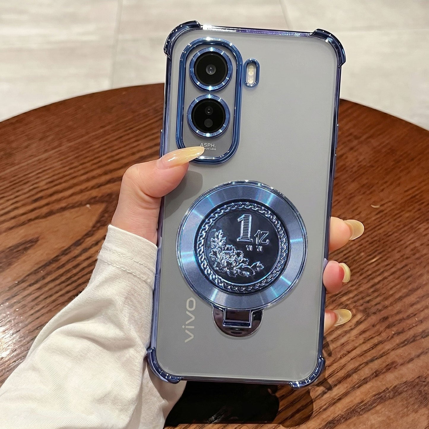 Vivo T5 Pro 5G Premium Billion Wheel Rotating Shockproof Airbags Case