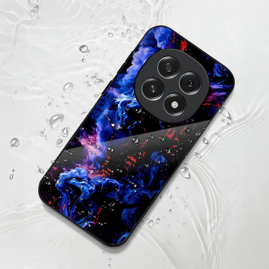 Oppo F29 Pro 5G Premium Acrylic Shockproof Glass Back Case (Nebula)