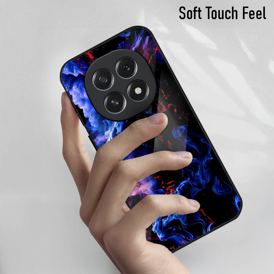 Oppo F29 Pro 5G Premium Acrylic Shockproof Glass Back Case (Nebula)