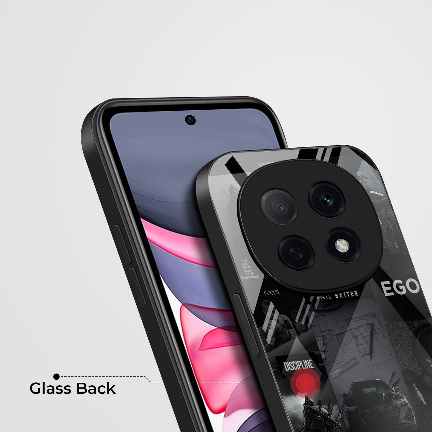 OPPO F29 Pro 5G Premium Acrylic Shockproof Glass Back Case (New Era)