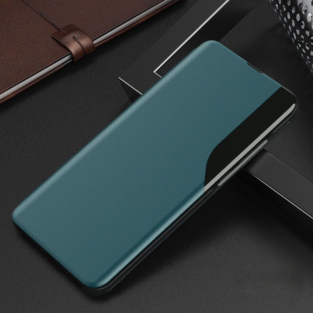blue leather Oppo F27 Pro case