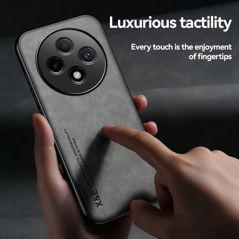 sheepskin Oppo F27 Pro 5G leather case
