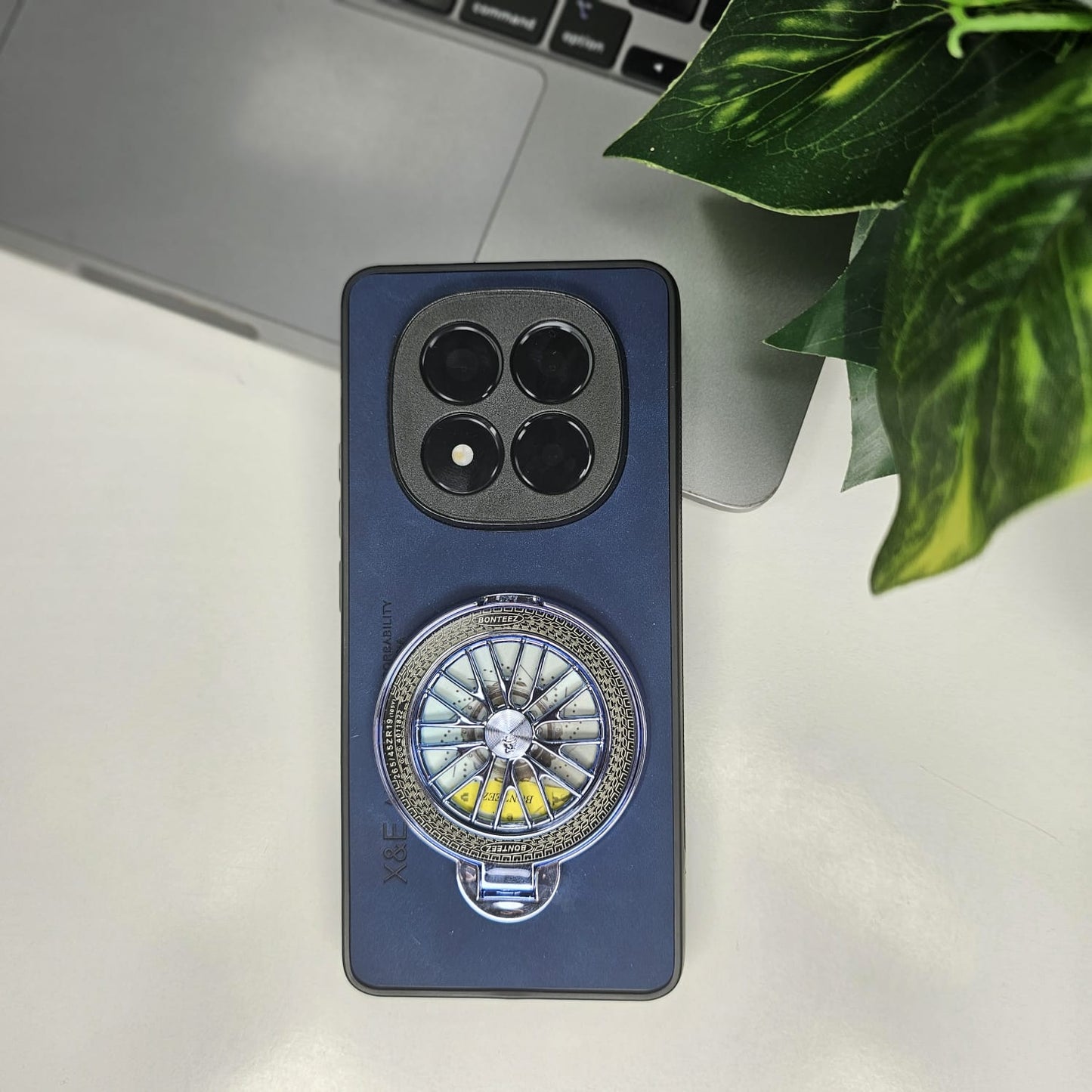 Redmi Note 14 Pro 5G Stress Buster Wheel Comfortable Touch Sheepskin Scratch Resistant Back Case