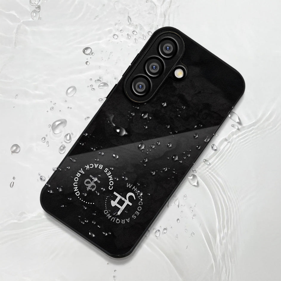 Samsung Galaxy A36 5G Premium Acrylic Shockproof Glass Back Case (Karma)