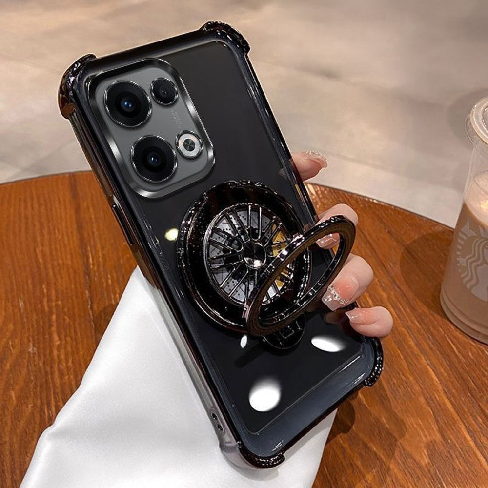 Oppo Reno13 5G Premium Stress Buster Wheel Rotating Shockproof Airbags Case