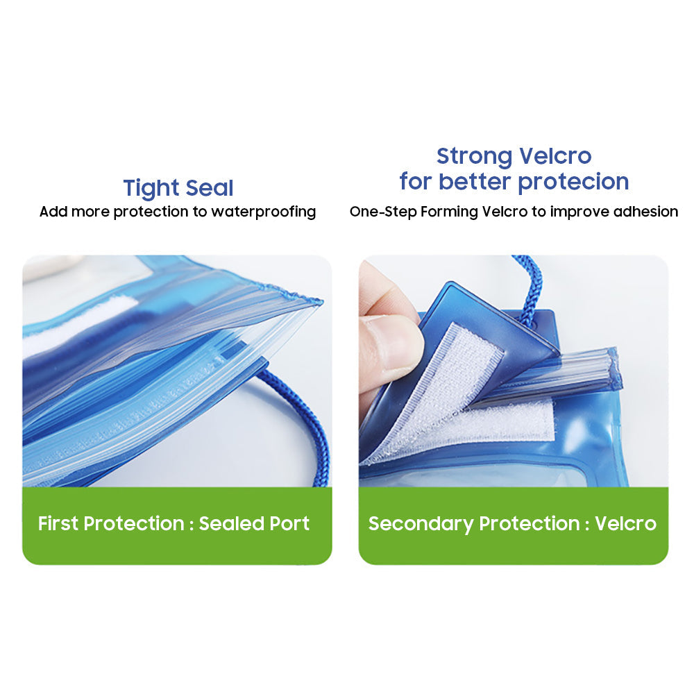 tighty sealed phone protection bag