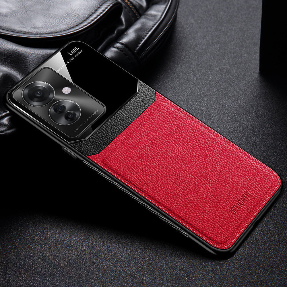 Oppo Reno11 F 5G Premium Leather Lens Protective Case