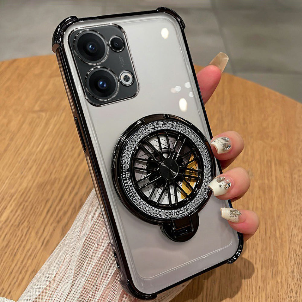 Oppo Reno13 5G Premium Stress Buster Wheel Rotating Shockproof Airbags Case