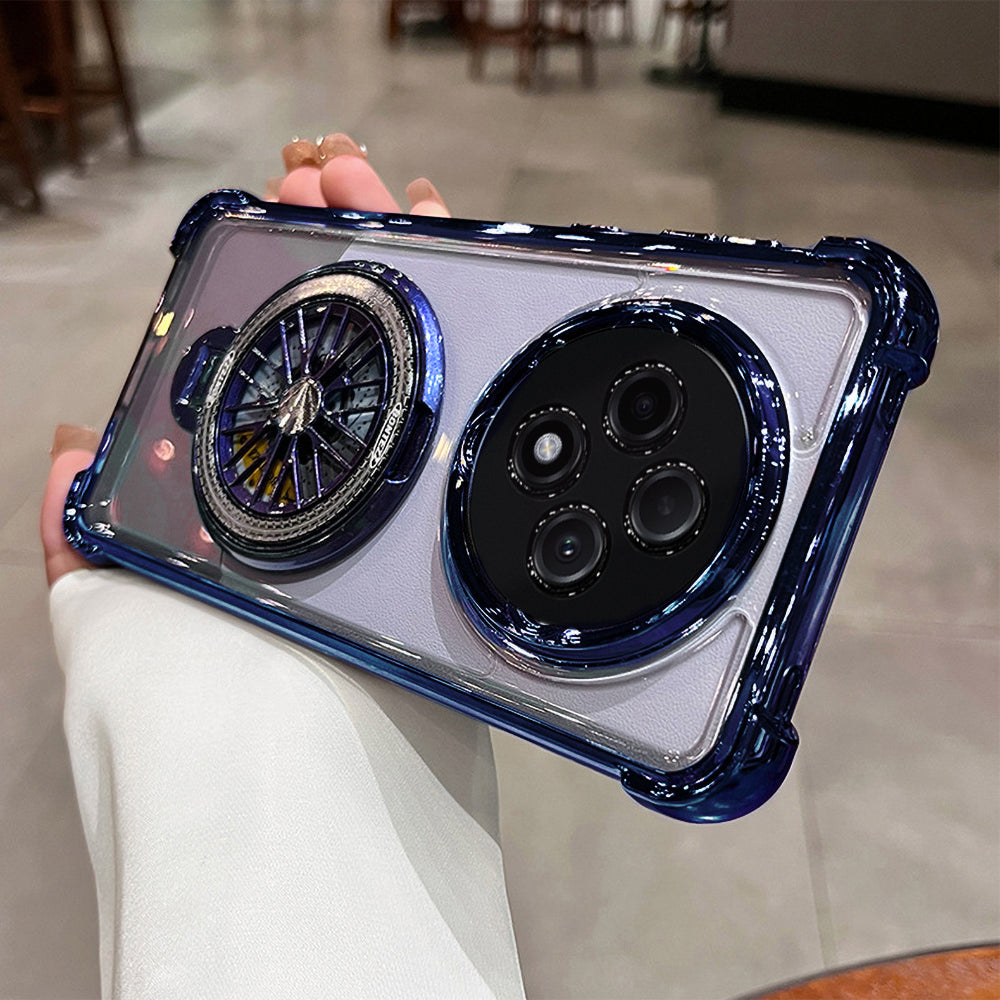 blue Oppo F27 Pro 5G back cover