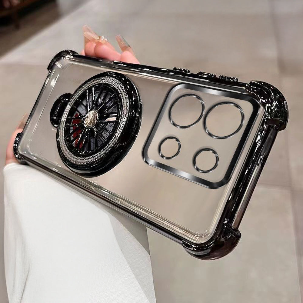 Oppo Reno13 5G Premium Stress Buster Wheel Rotating Shockproof Airbags Case