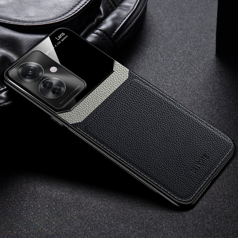 Oppo Reno11 F 5G Premium Leather Lens Protective Case