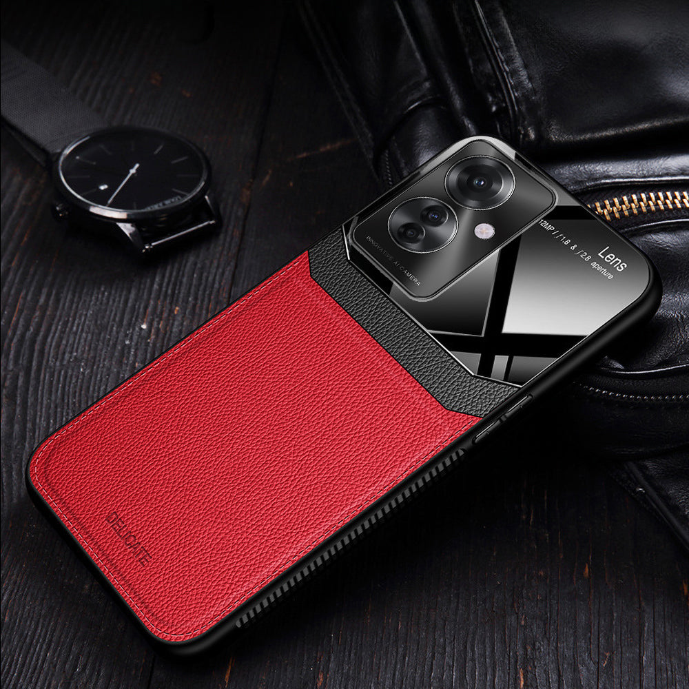 Oppo Reno11 F 5G Premium Leather Lens Protective Case