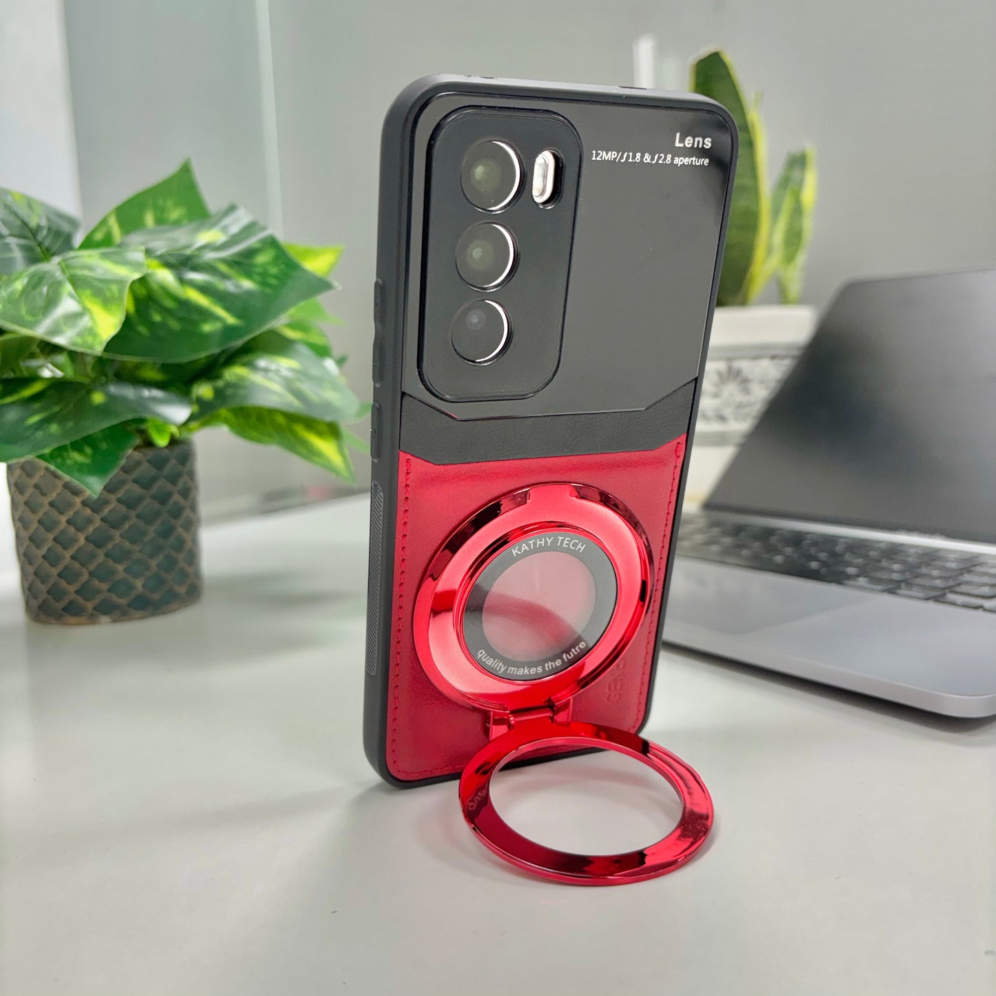 Oppo Reno 12 5G with stand