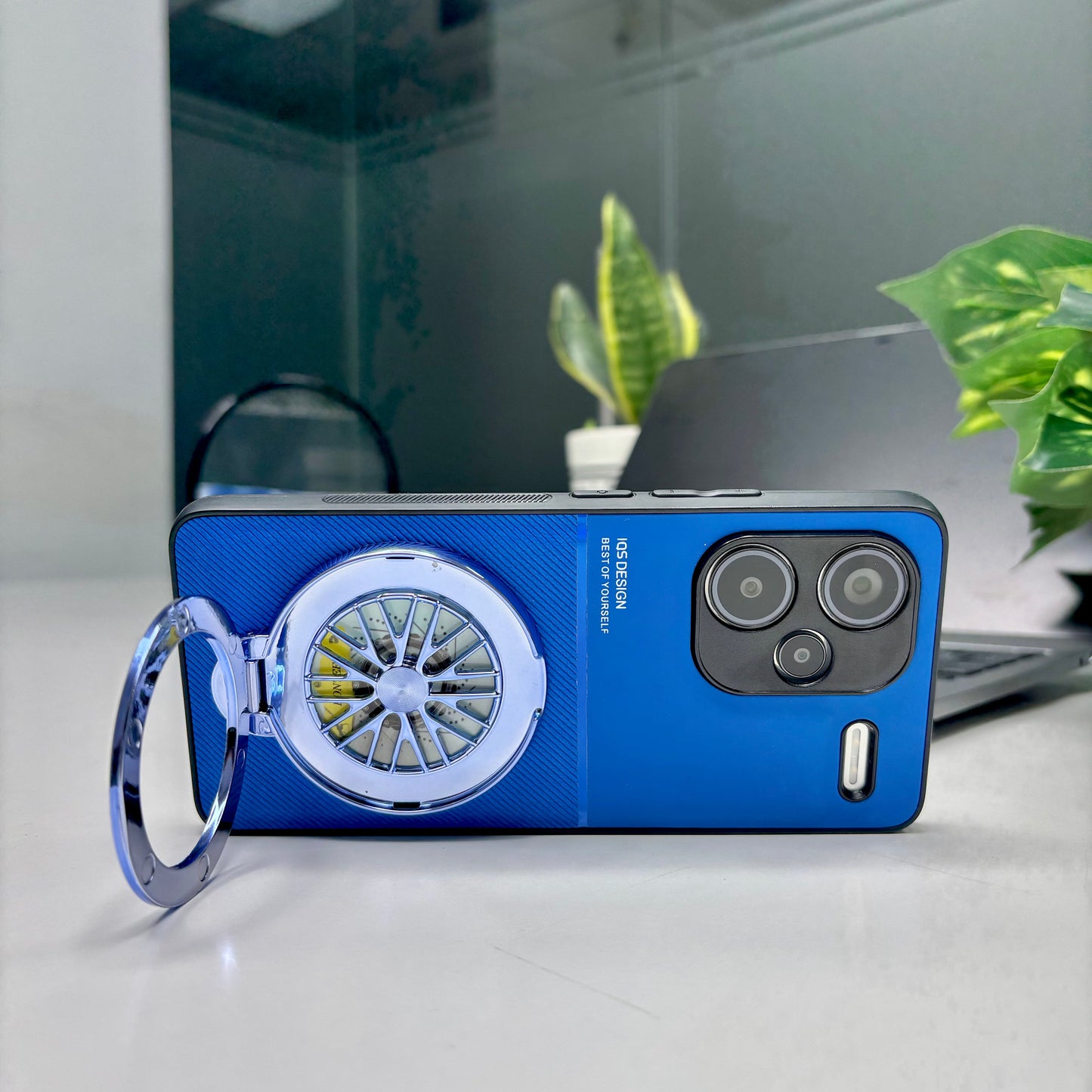 Redmi Note 13 Pro+ 5G Stress Buster Wheel Skin Feel Scratch Resistant Back Case