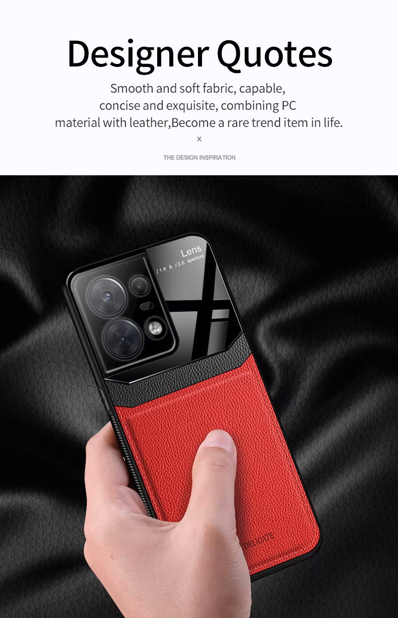 Motorola Edge 50 Pro 5G Premium Leather Lens Protective Case