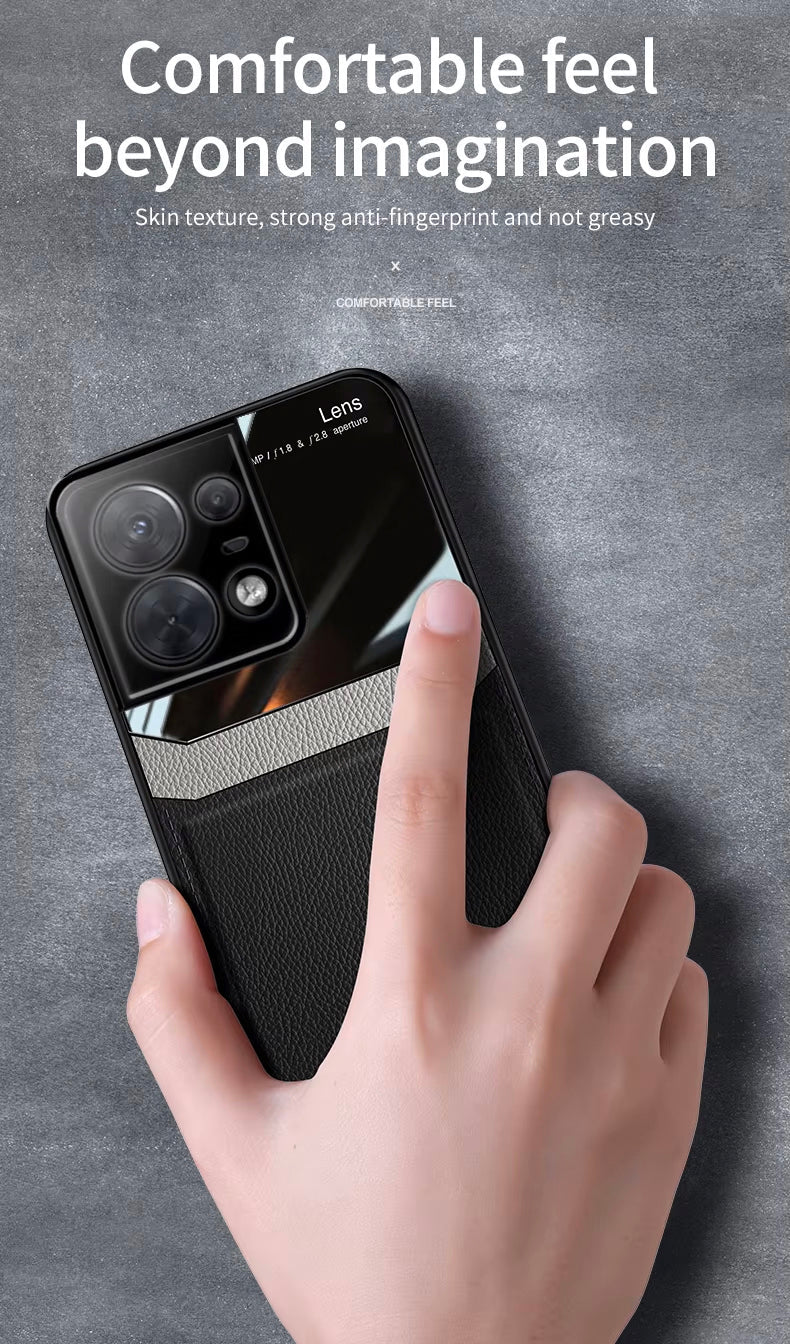 Motorola Edge 50 Pro 5G Premium Leather Lens Protective Case