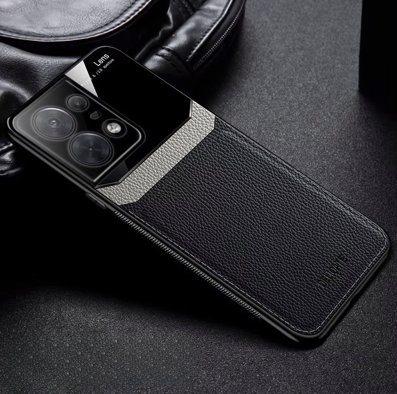 Motorola Edge 50 Pro 5G Premium Leather Lens Protective Case