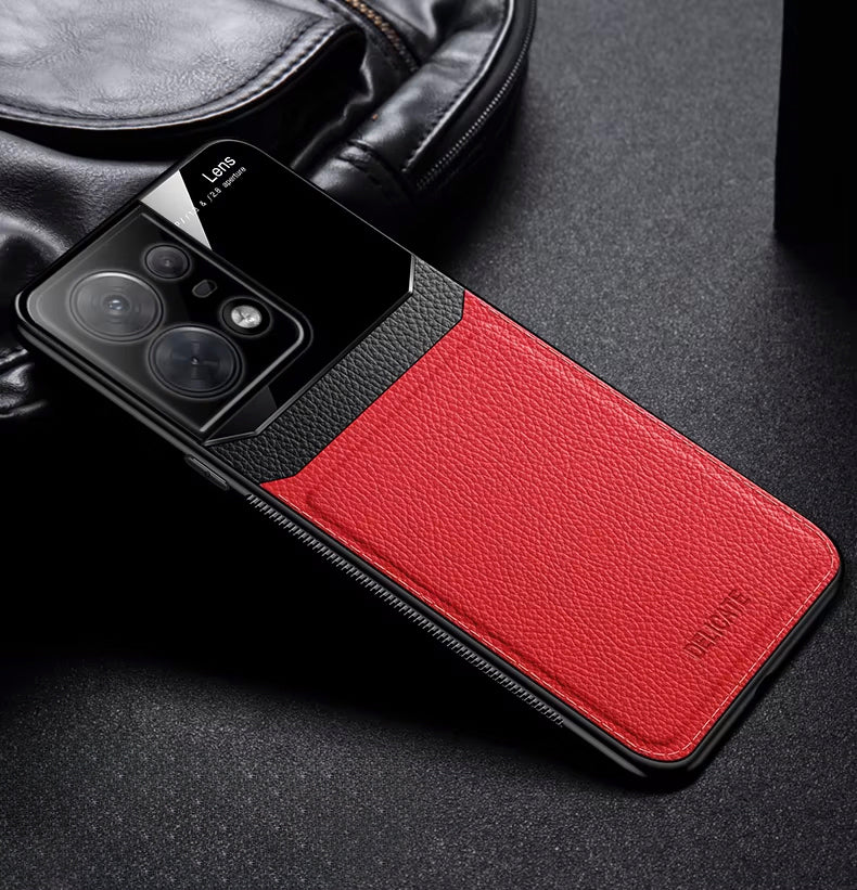 Motorola Edge 50 Pro 5G Premium Leather Lens Protective Case