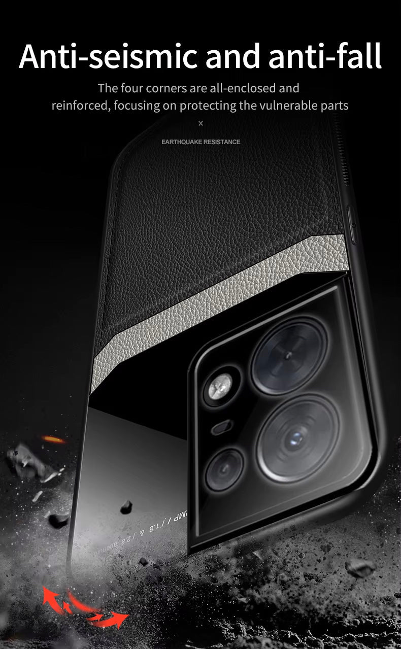 Motorola Edge 50 Pro 5G Premium Leather Lens Protective Case