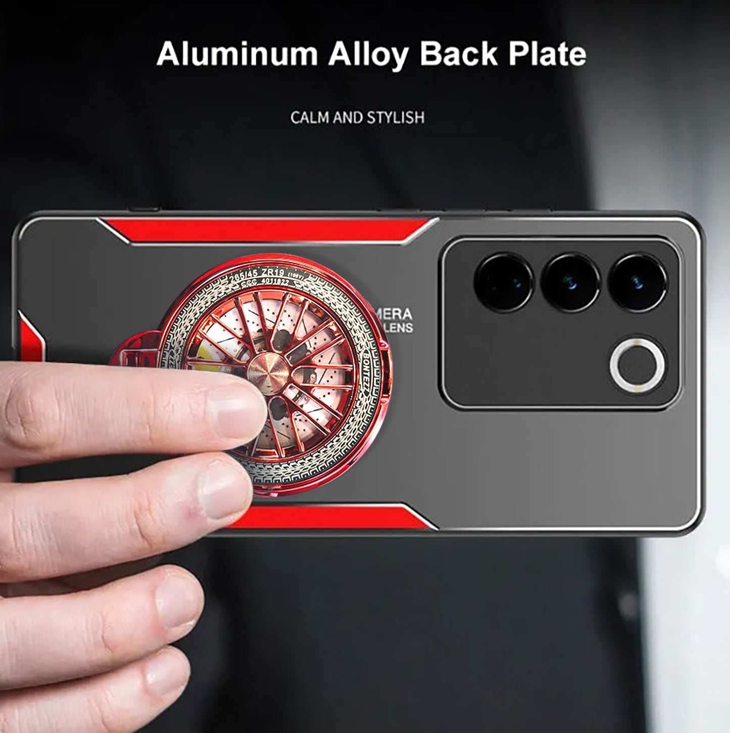 Red Back Case Vivo v27