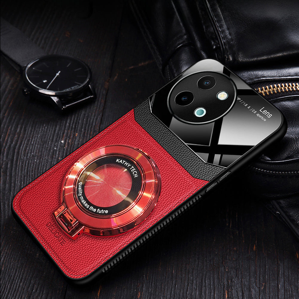 Red and Black Back Case Vivo Y58