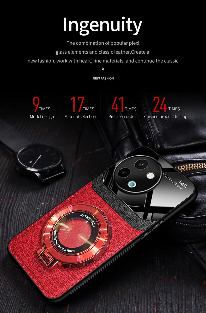 Leather Back Cover Vivo Y58