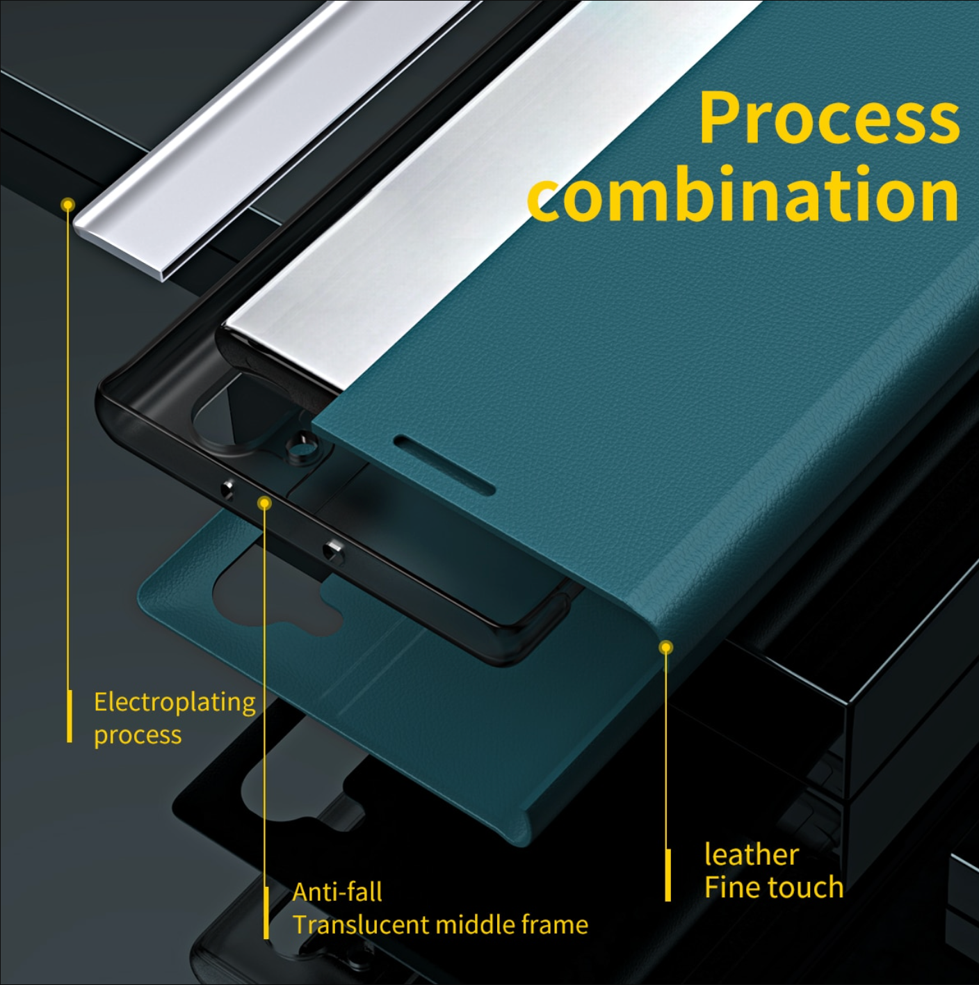 Oppo F27 Pro case construction