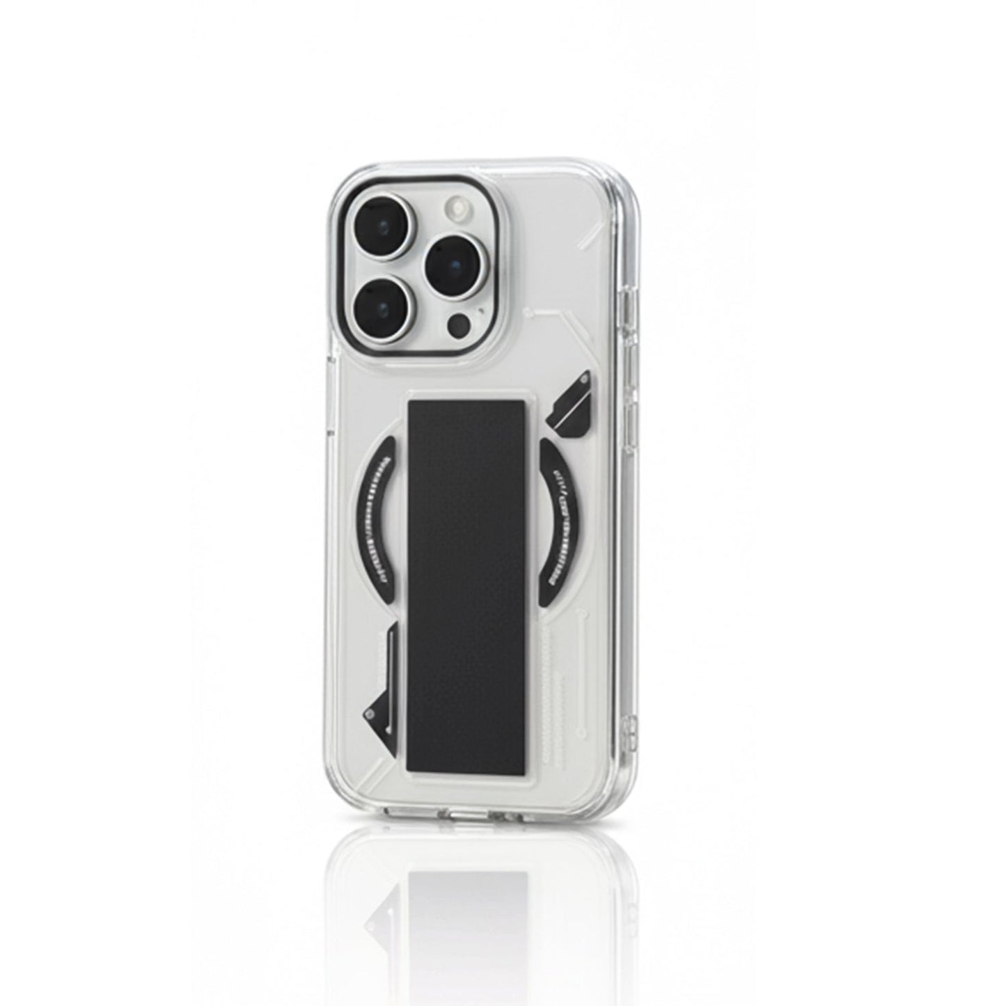 iPhone 16 Pro & 16 Pro Max Exquisite Stripe Stand Magsafe Case