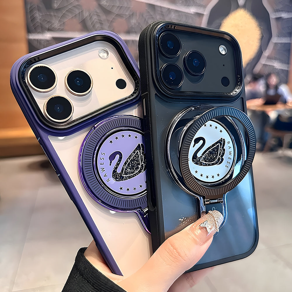 iPhone 17 Pro & 17 Pro Max Luxury Duck Ring Stand Shockproof Magnetic Magsafe Case