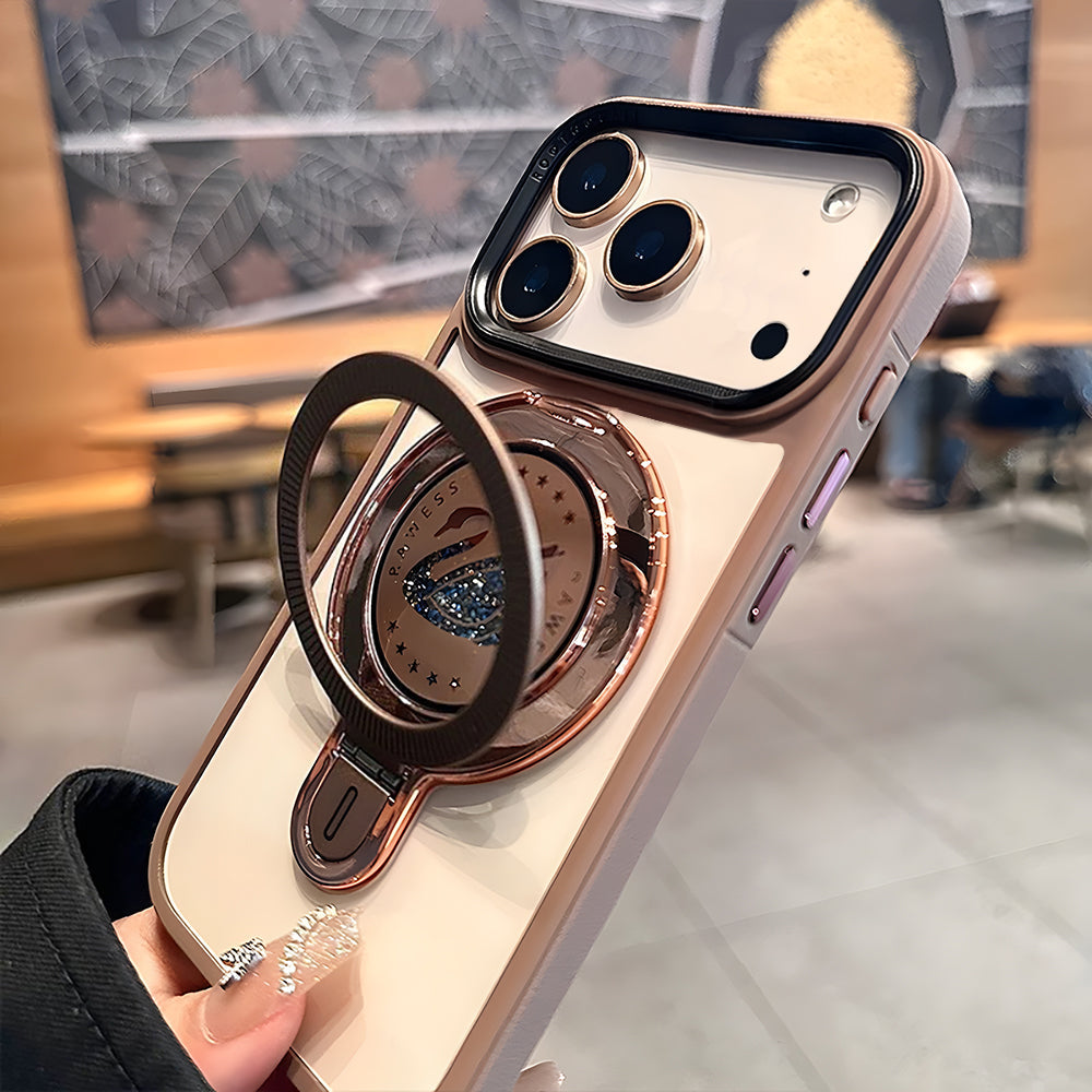 iPhone 17 Pro & 17 Pro Max Luxury Duck Ring Stand Shockproof Magnetic Magsafe Case