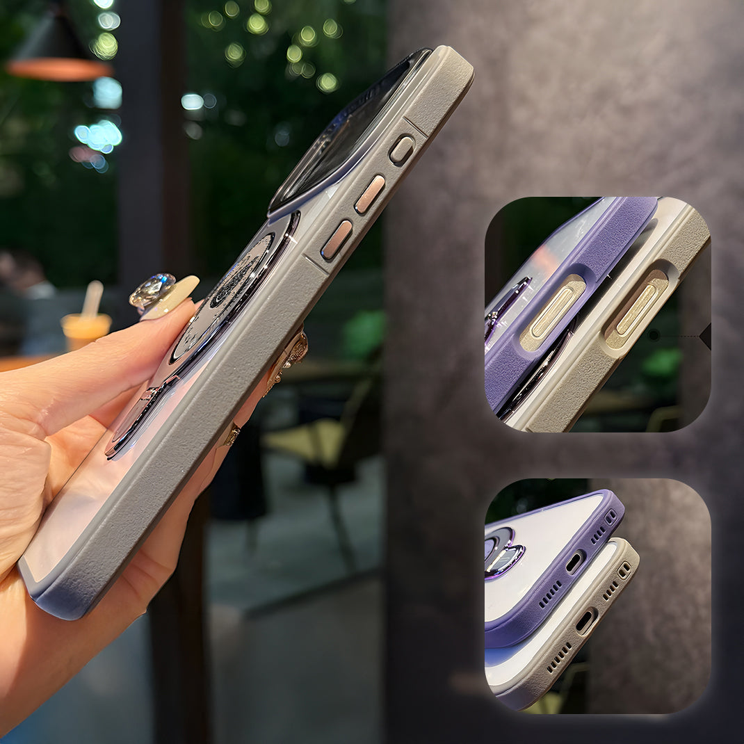 iPhone 17 Pro & 17 Pro Max Luxury Duck Ring Stand Shockproof Magnetic Magsafe Case