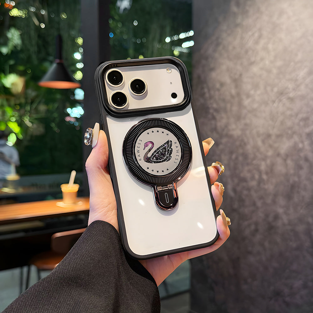 iPhone 17 Pro & 17 Pro Max Luxury Duck Ring Stand Shockproof Magnetic Magsafe Case