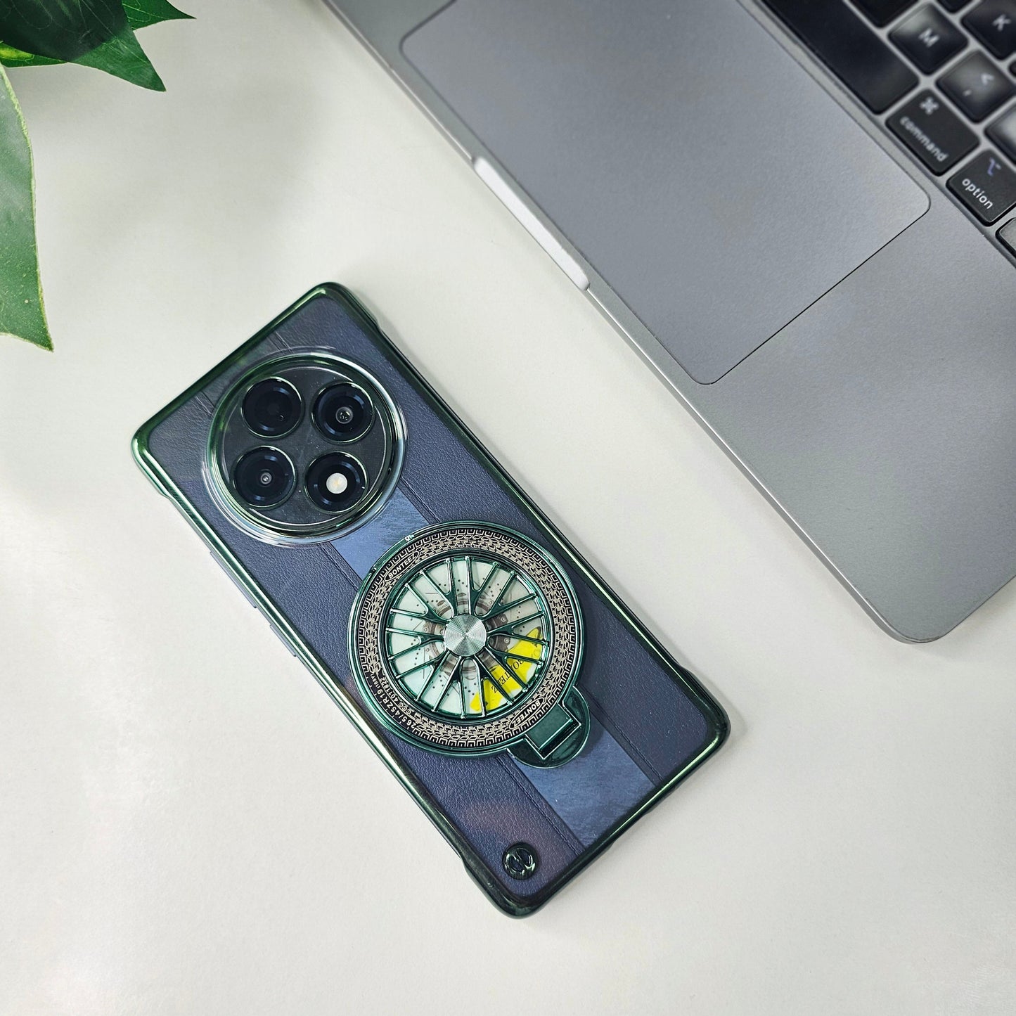 green oppo f27 pro cover