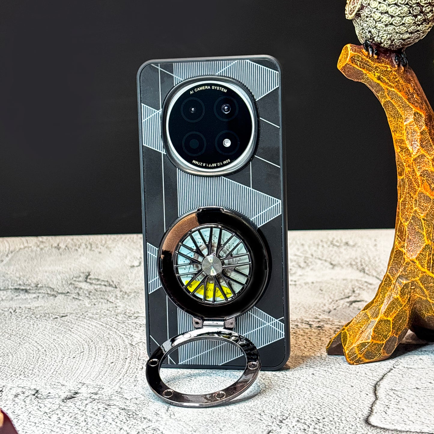 Wheel Stand Case Oppo F29 Pro
