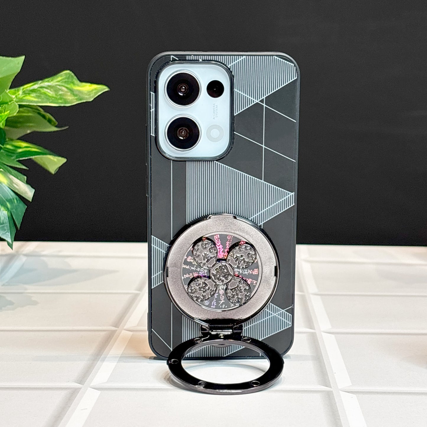 Wheel Stand Case oppo Reno13