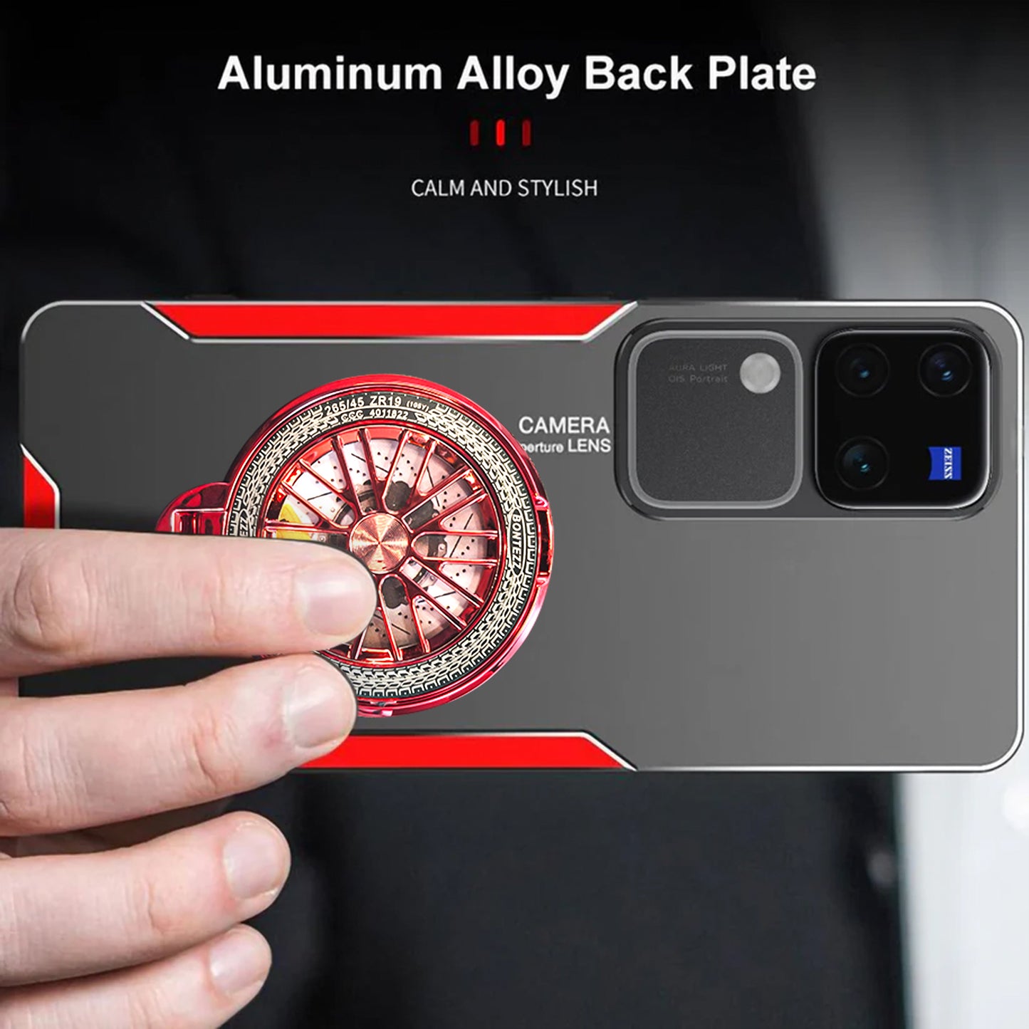 Vivo V30 Pro wheel Stand Case