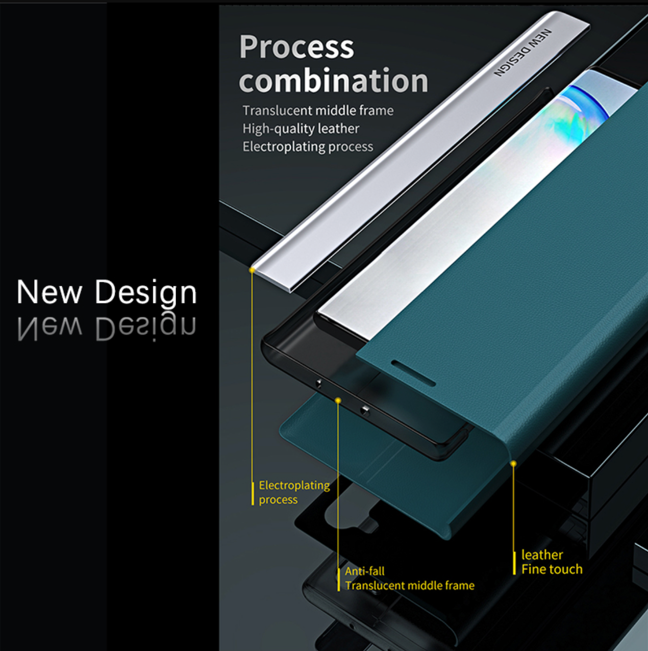 Samsung Galaxy S23 5G Flip Leather Case