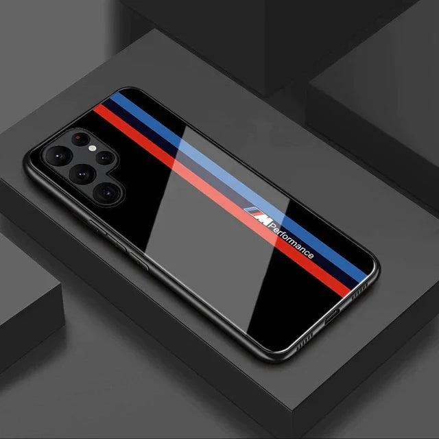 Samsung Galaxy S23 Ultra 5G Luxury BMW® Performance Glass Back Case