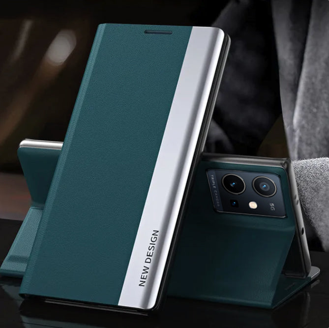 Vivo Y75 5G Flip Leather Case