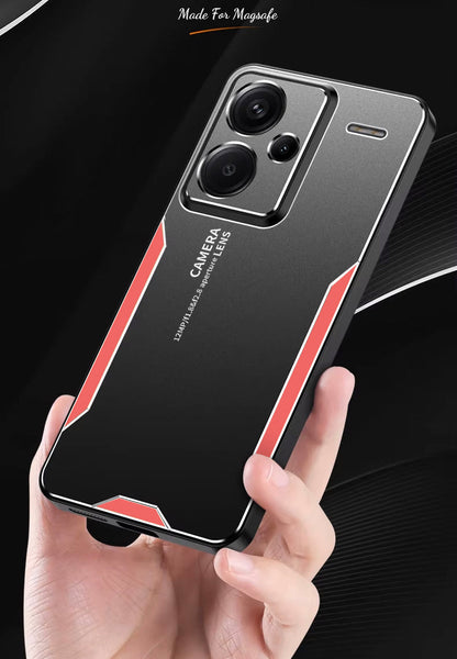 Redmi Note 13 Pro + 5G Luxury Aluminium Metal Frame Protective Case